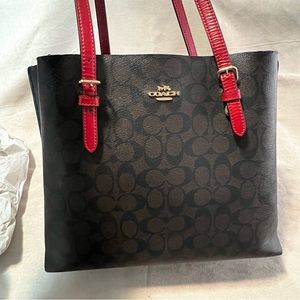 COACH | MOLLIE TOTE | SIGNATURE BAG